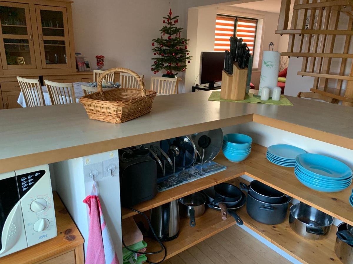 Ferienwohnung Am Eiskeller Ankershagen エクステリア 写真
